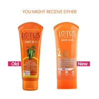 Lotus Herbals Safe Sun 3-in-1 Matte Look Tinted Sunscreen SPF 40 PA+++, Non-Greasy, Mattifying, Instant BB Glow, 100g