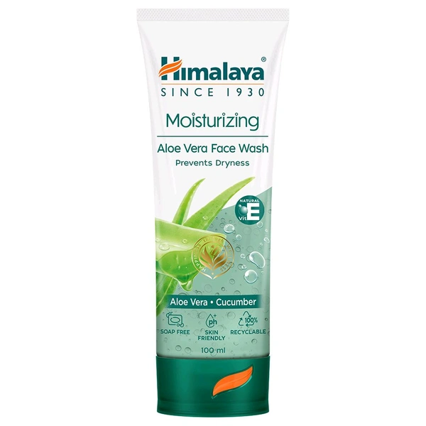 Himalaya Moisturizing Aloe Vera Face Wash,50ml