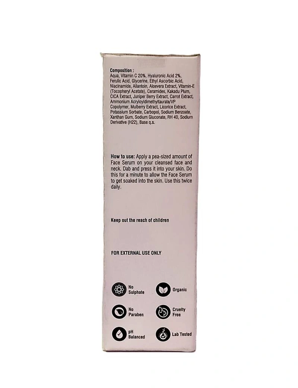 arish vitamin c Face Serum ' 30 Mm l 