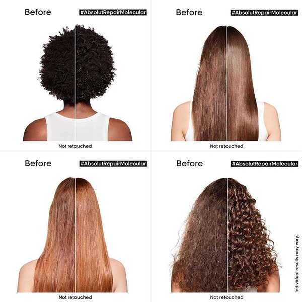 L'Oréal Professionnel Absolut Repair Molecular Deep Repairing Hair Rinse-Off Serum For Damaged Hair(250ml)