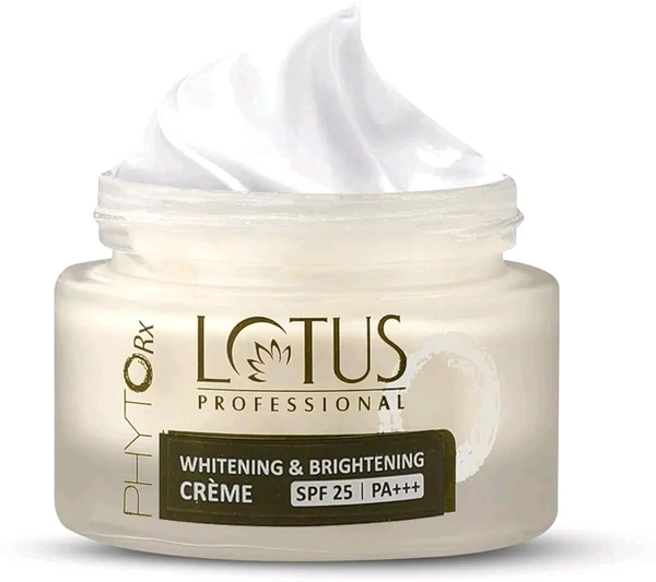 Lotus Professional Phyto Rx Whitening & Brightening Day Creme, 50 gm  