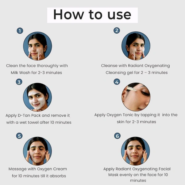 O3 Bridal Facial Kit - Oxygenting Glow Kit 42+50gm 