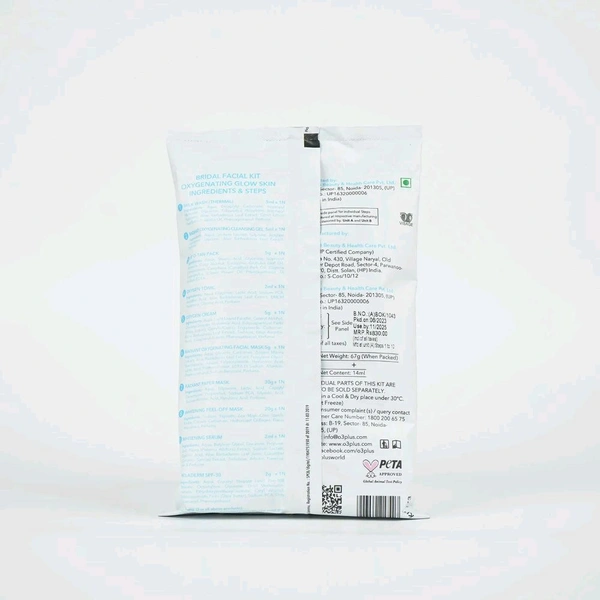 O3 Bridal Facial Kit - Oxygenting Glow Kit 42+50gm 