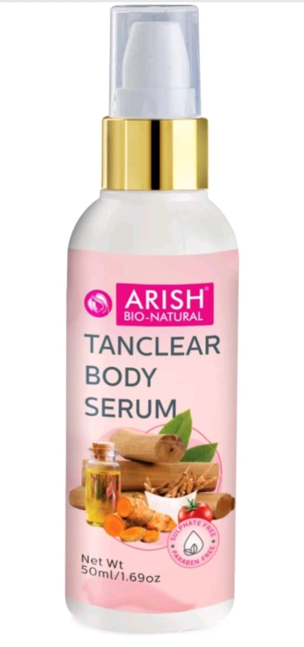 Arish Tan Clear Serum  Arish Tan Clear Body Serum 50ml