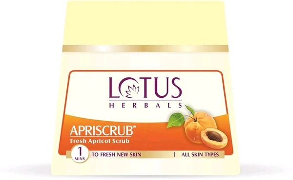 Lotus Herbals Apriscrub Fresh Apricot Scrub, 300g
