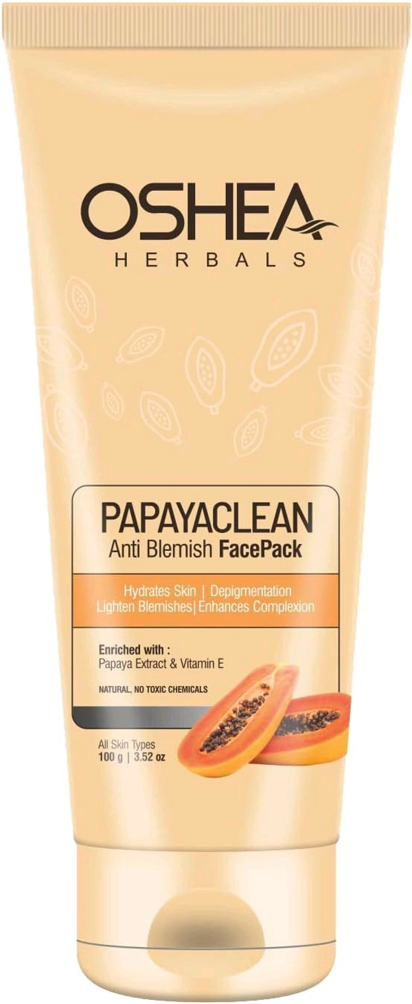Oshea Herbals Papayaclean Anti Blemish Face Pack 100gm 