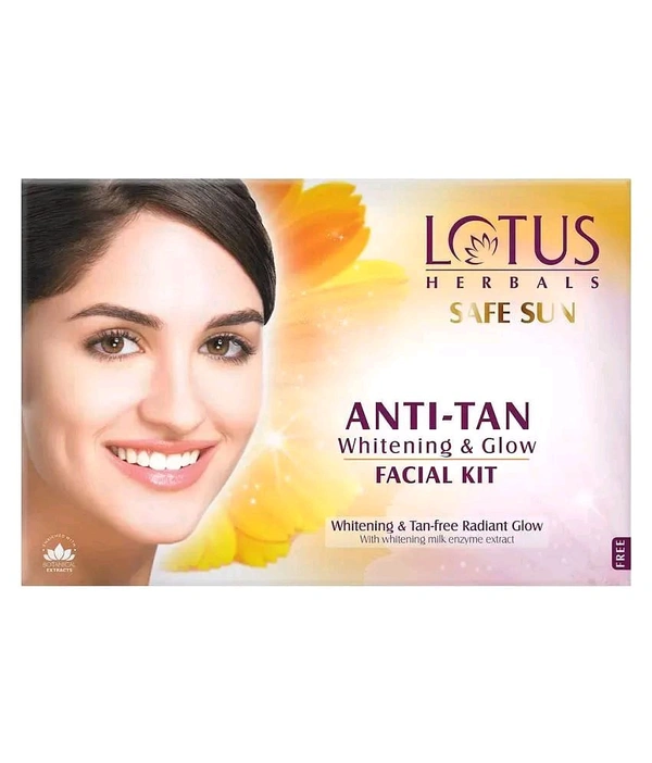 Lotus Anti Tan Facial Kit  Lotus Anti Tan Fecial Kit 4 In 1