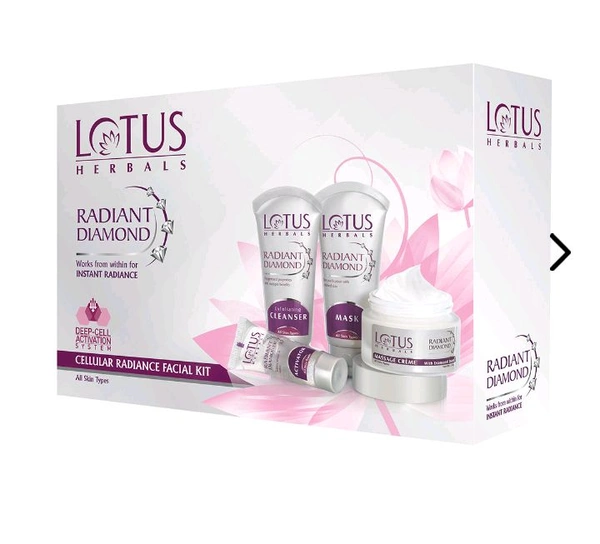Lotus Diamond Fecial Kit 5 In 1 big pack 
