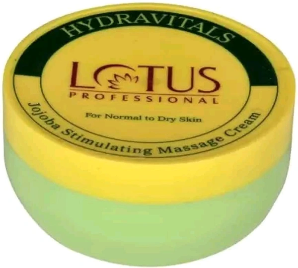 Lotus Professional Hydravitals Jojoba Stimulating Massage Cream,250gm