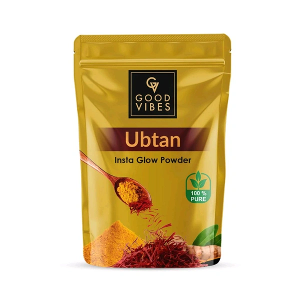 Good Vibes Ubtan 100% Pure Insta Glow Pouch 50ml 