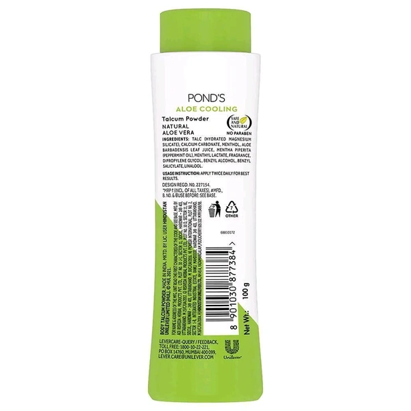 Ponds  Pond's Aloe Cooling Talcum Powder 100 g