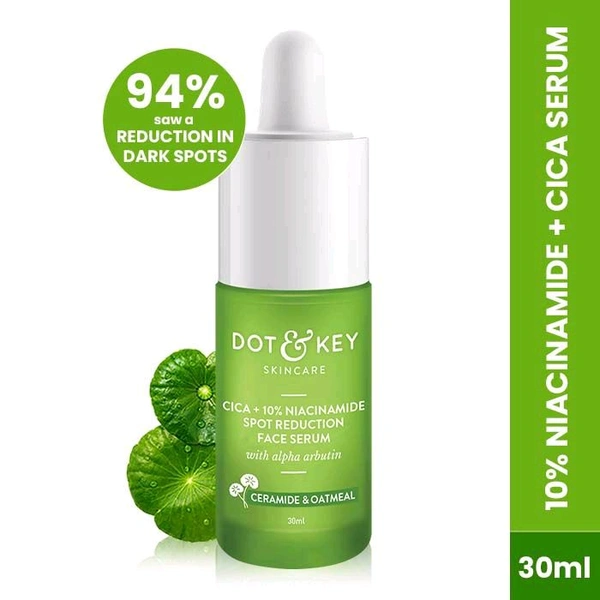 Dot & Key 10% Niacinamide + Cica Face Serum ,30ml 