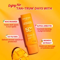 Dot & Key Mango Detan Oil-Free Sunscreen Gel SPF 50+ PA+++ ,80gm 
