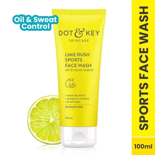 Dot & Key Lime Rush Sports Face Wash (100ml)