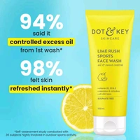 Dot & Key Lime Rush Sports Face Wash (100ml)