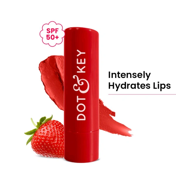 Dot & Key Barrier Repair Hydrating Lip Balm Strawberry Red (4.5g)