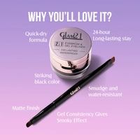Glam21 2-IN-1 Eyebrow & Gel Eyeliner 