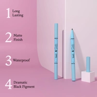 Glam21 Double Drama Kajal+Eyeliner 