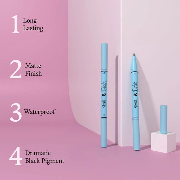 Glam21 Double Drama Kajal+Eyeliner 