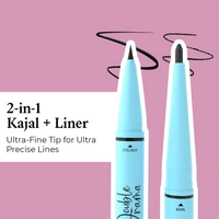 Glam21 Double Drama Kajal+Eyeliner 