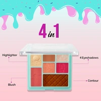 glam 21 Scoops Makeup Palette ,s# CHOCOLATE CHIP