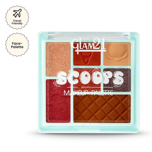 glam 21 Scoops Makeup Palette s# SUNDAE FUNDAE