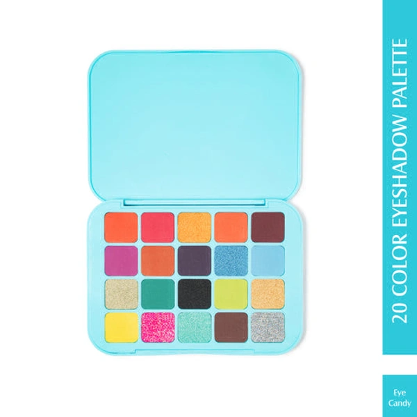 glam 21 20 Color Eyeshadow Palette Combination S# Eye Candy 