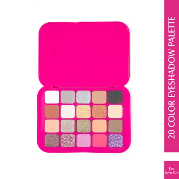 glam21 20 Color Eyeshadow Palette Combination S# Eye Love You