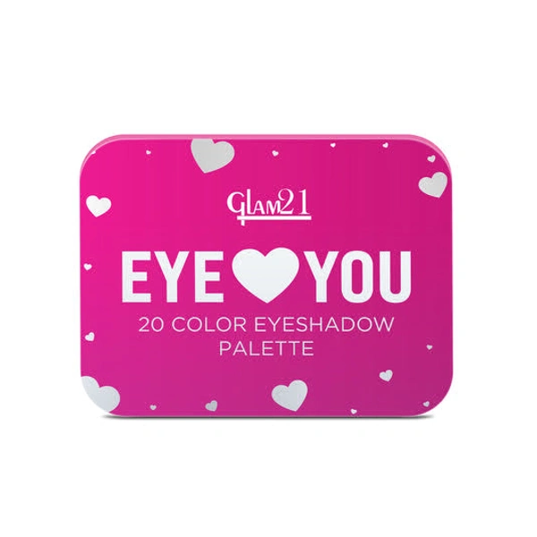 glam21 20 Color Eyeshadow Palette Combination S# Eye Love You
