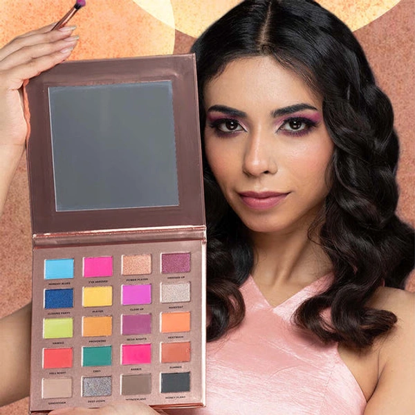 glam21 Muse Eyeshadow Palette color Divine 02