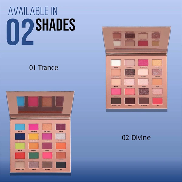 glam21 Muse Eyeshadow Palette color Divine 02