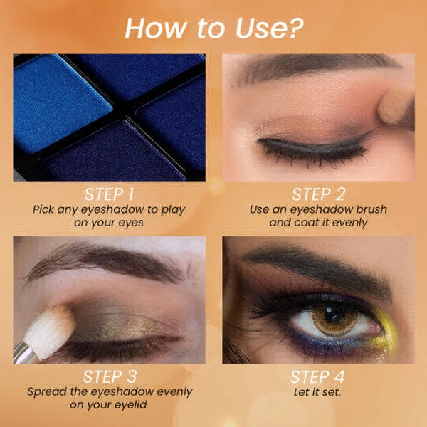 glam21 Little One Eyeshadow Palette COLOR: FIREWORK