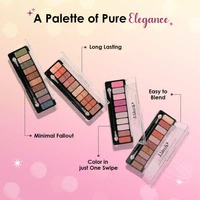 glam 21 10 Color Eyeshadow Palette COLOR: FLORAL BEAUTY