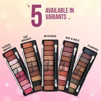 glam 21 10 Color Eyeshadow Palette COLOR: FLORAL BEAUTY