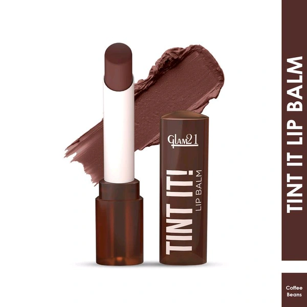 glam 21 Tint it! Lip Balm  COLOR: APRICOT - COFFEE BEANS