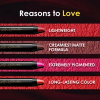 Glam 21 Lip Seduction Non-Transfer Crayon Lipstick (SHADE 01 INDIAN RED) - INDIAN RED 01