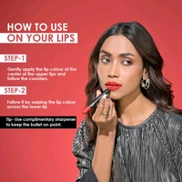 Glam 21 Lip Seduction Non-Transfer Crayon Lipstick Mauve-13 - Deep Maroon|05