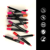 Glam 21 Lip Seduction Non-Transfer Crayon Lipstick Mauve-13 - Deep Maroon|05