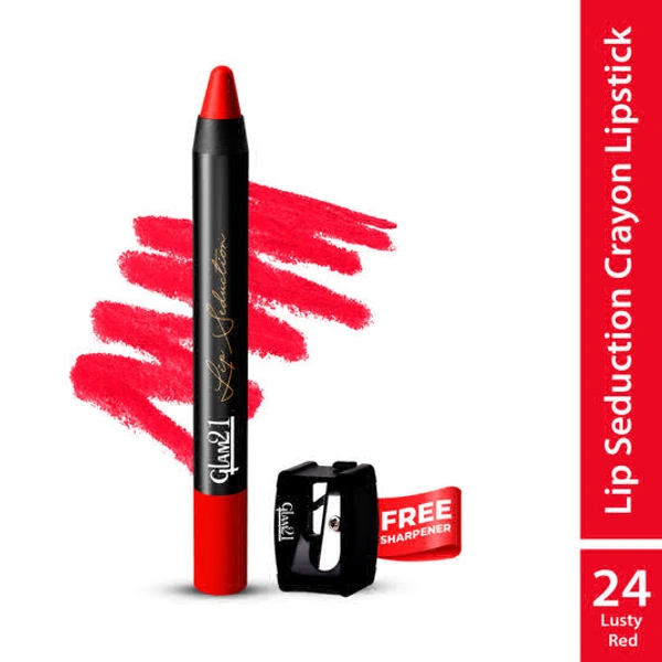 Glam 21 Lip Seduction Non-Transfer Crayon Lipstick Mauve-13