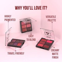 Glam 21My BFF Matte Lip Palette - 03 Brights (9g)