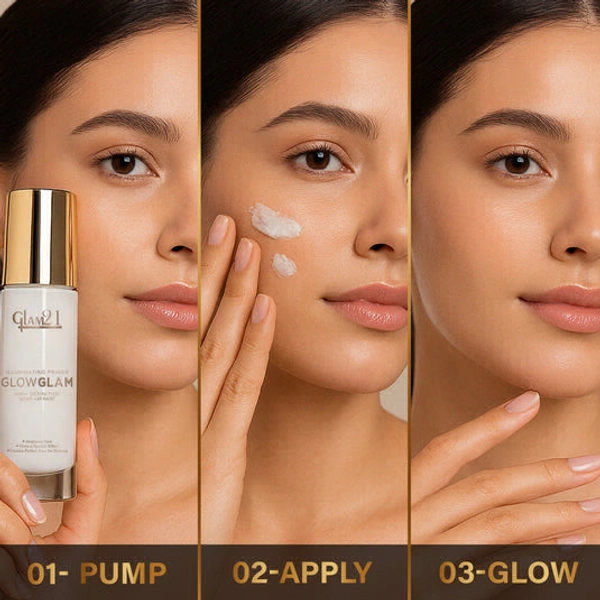 glam 21 Illuminating HD Primer 50 ml {NATURAL TINT}