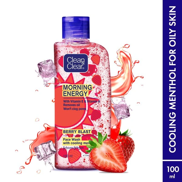 Clean&Clear Morning Energy Berry Blast Face Wash 