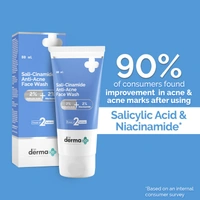 The Derma CoSali-Cinamide Anti-Acne 2% Salicylic Acid Face Wash , 80 ml