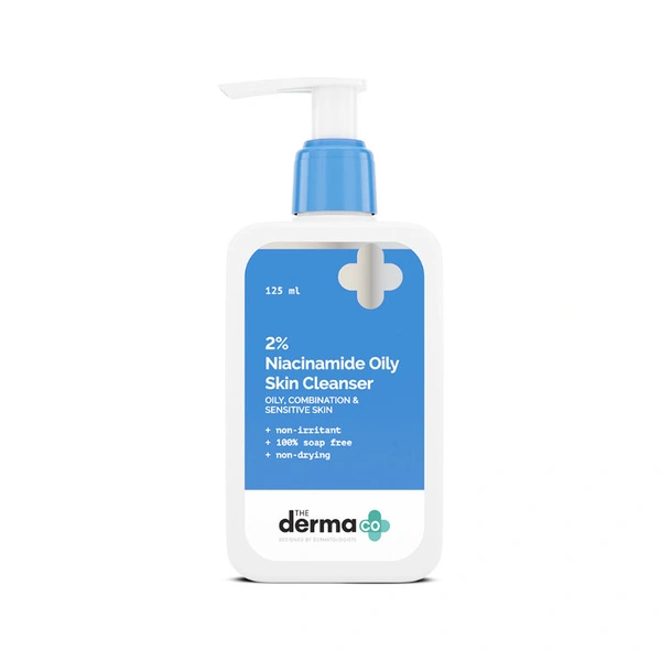 The Derma Co 2% Niacinamide Oily Skin Cleanser (125ml)