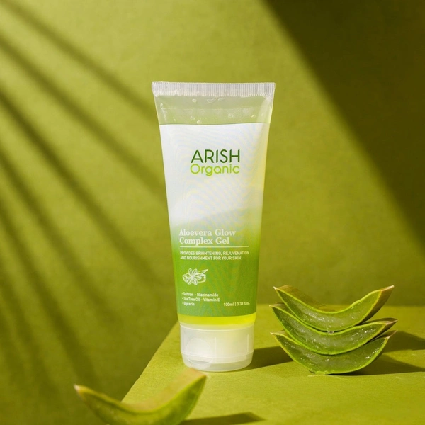 arish Aloe vera Glow Complex Gel ,100gm 
