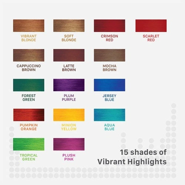 Streax Hair Colour Highlighting Kit - Crimson Red (75g)