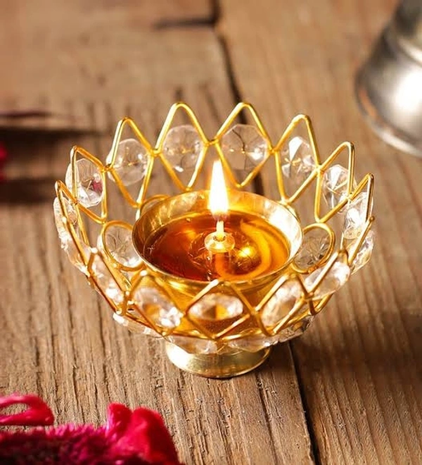 Diamond Crustal Akhand Diya