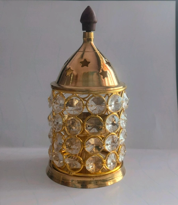 Diamond Crystal Akhand Diya - Medium, 220g