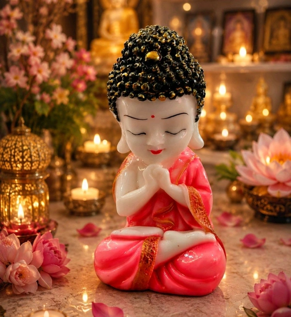 Baby Budha Praying Statue