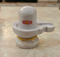 White Marble Stone Shivling